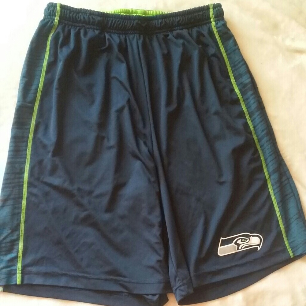 NFL Seahawks athletic shorts Large